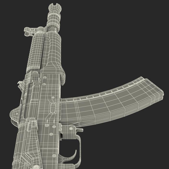 3D Assault Rifle AKS 74U