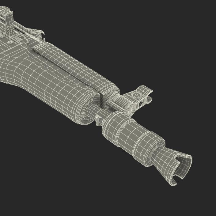 3D Assault Rifle AKS 74U