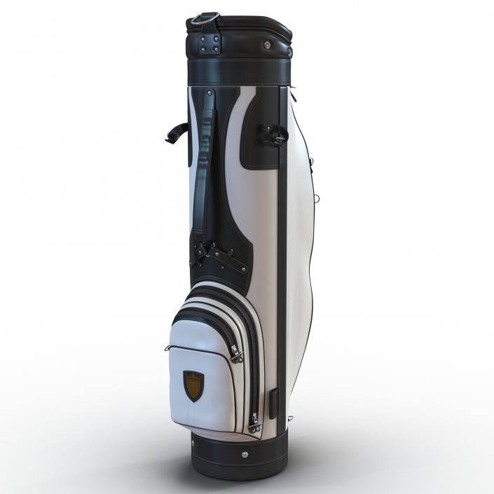 3D Golf Bag 3 Black