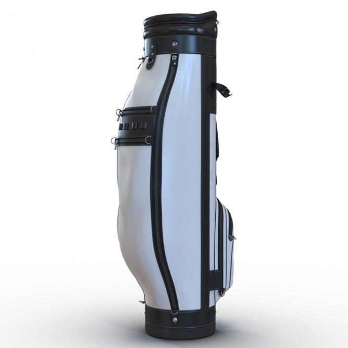 3D Golf Bag 3 Black