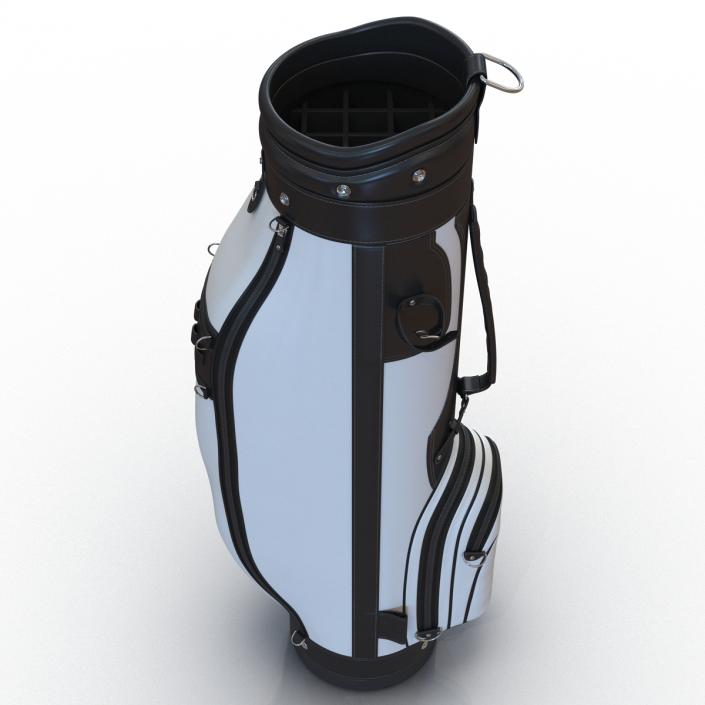 3D Golf Bag 3 Black