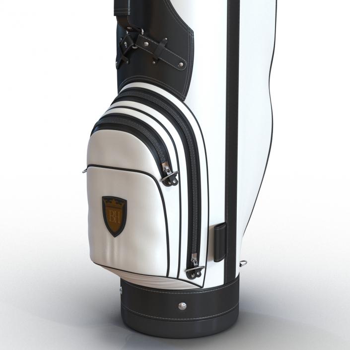 3D Golf Bag 3 Black