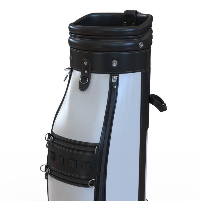 3D Golf Bag 3 Black