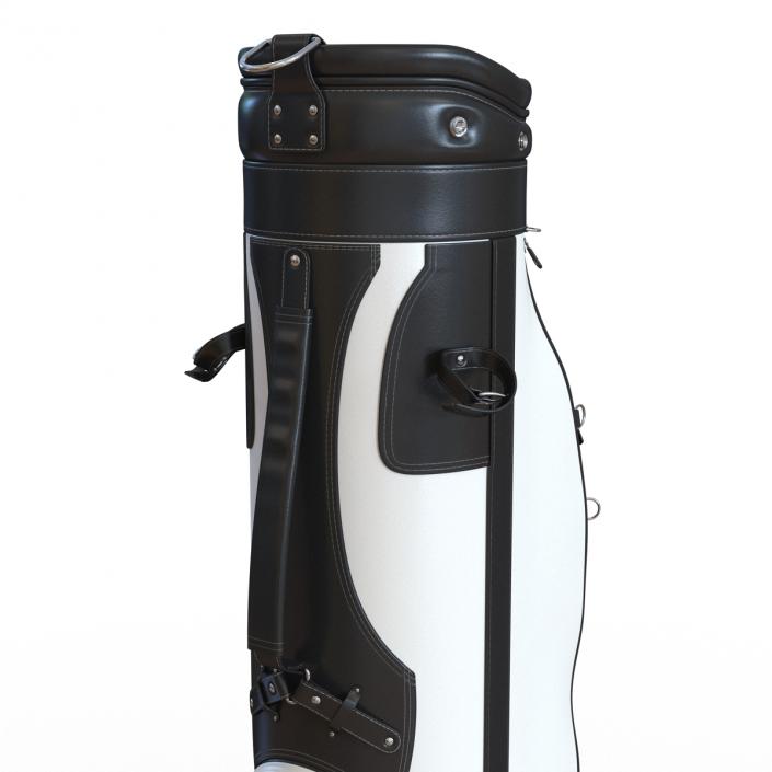 3D Golf Bag 3 Black