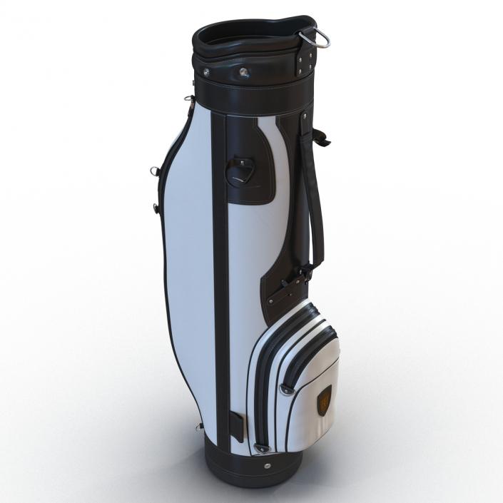 3D Golf Bag 3 Black