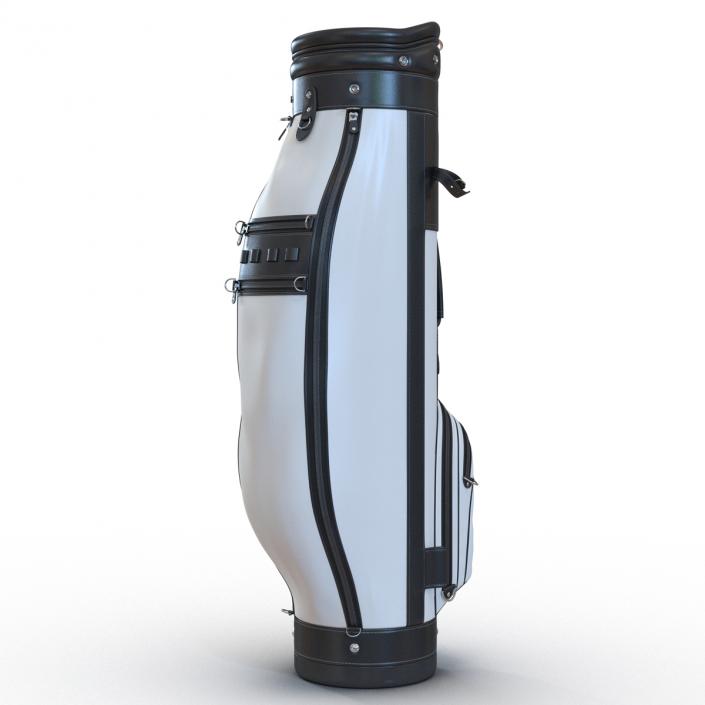 3D Golf Bag 3 Black