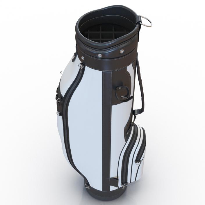 3D Golf Bag 3 Black