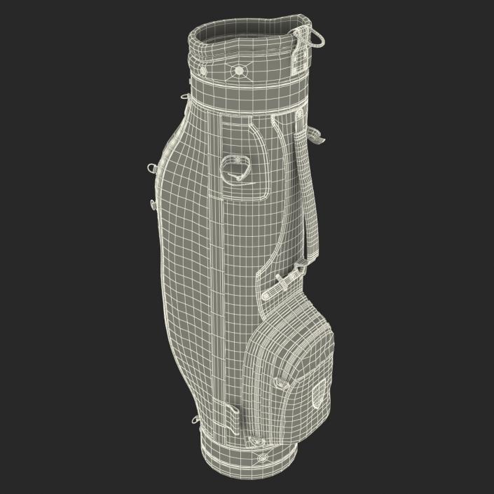 3D Golf Bag 3 Black