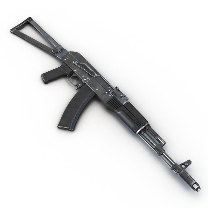 3D model Assault Rifle AKS 74