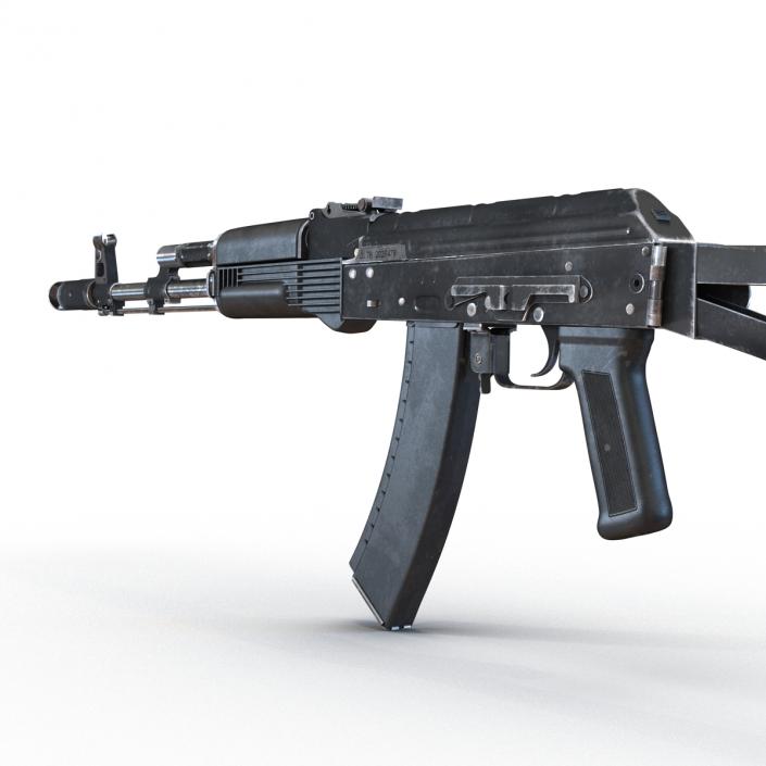 3D model Assault Rifle AKS 74