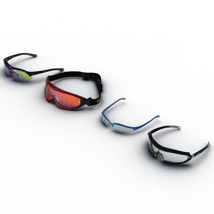 3D Sport Glasses Collection 2