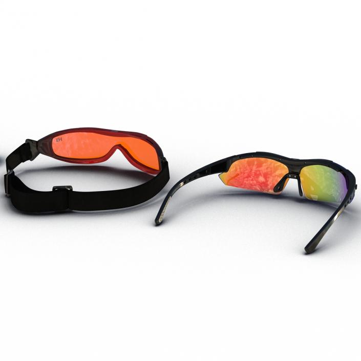 3D Sport Glasses Collection 2