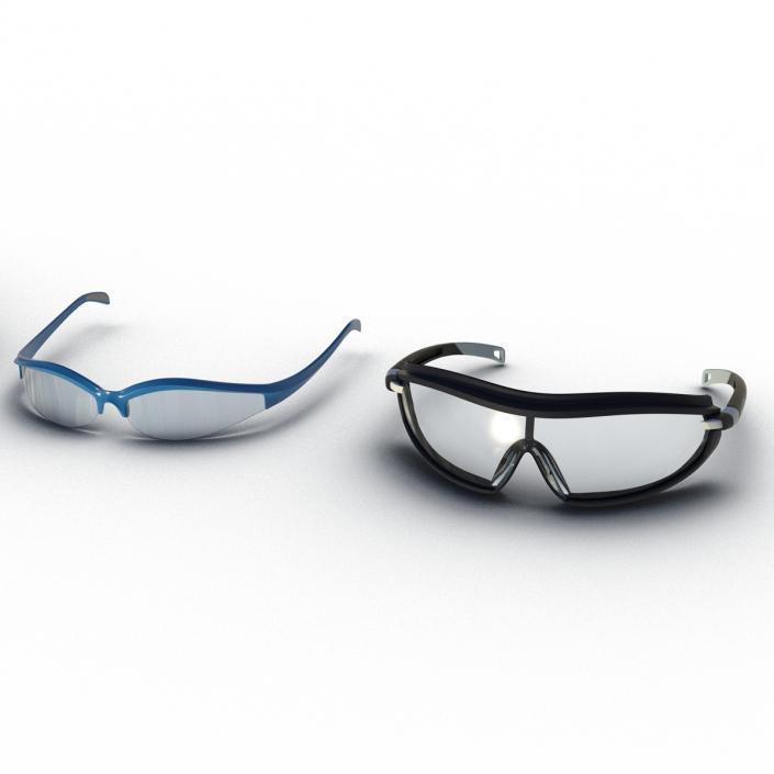 3D Sport Glasses Collection 2