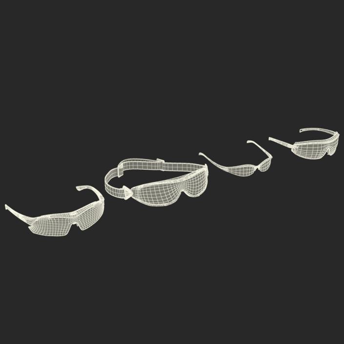 3D Sport Glasses Collection 2