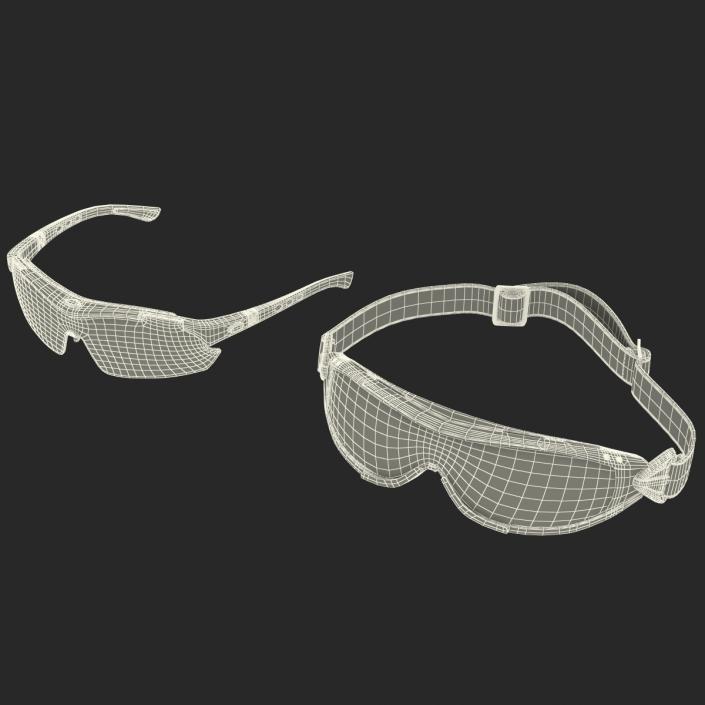 3D Sport Glasses Collection 2