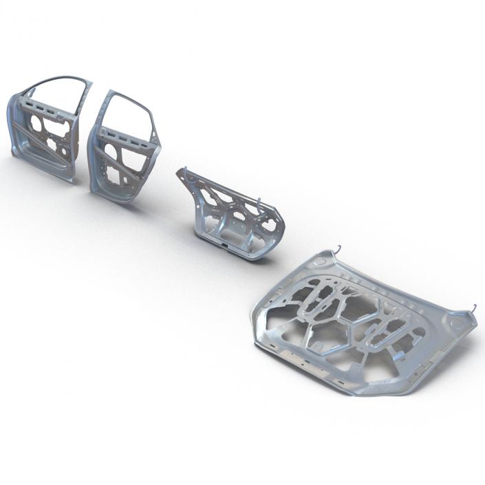 3D Car Frames Collection