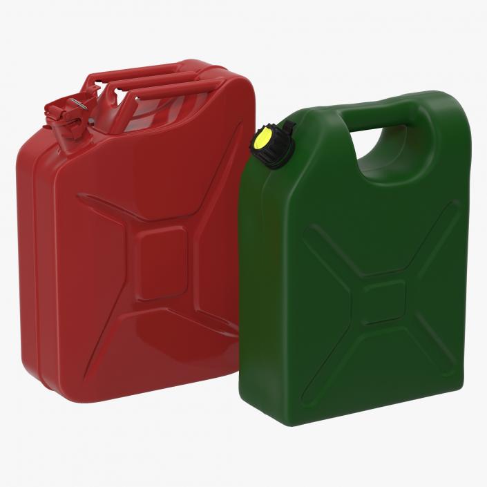 Gas Cans 3D Models Collection 3D model