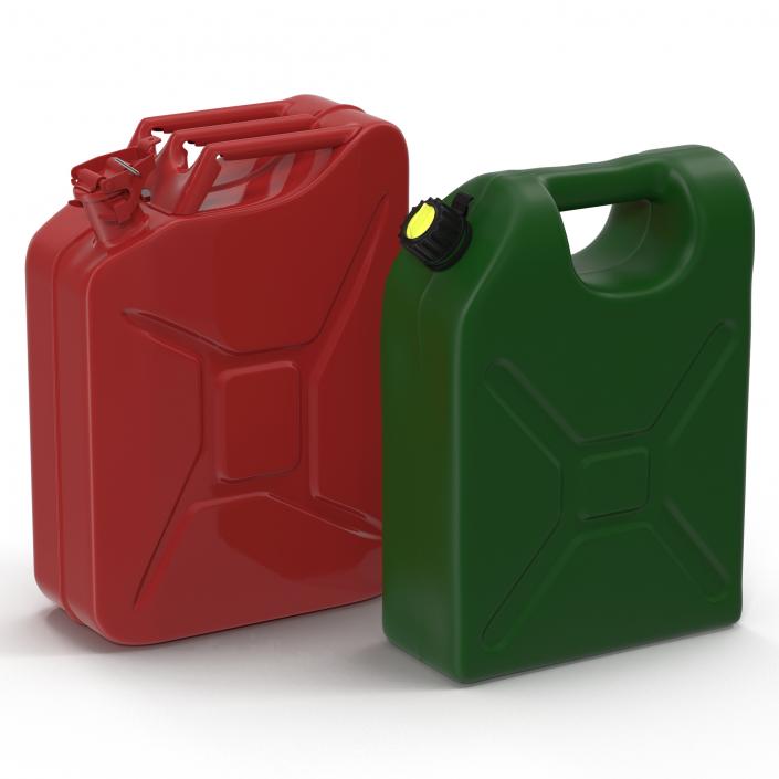 Gas Cans 3D Models Collection 3D model