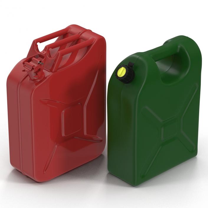 Gas Cans 3D Models Collection 3D model