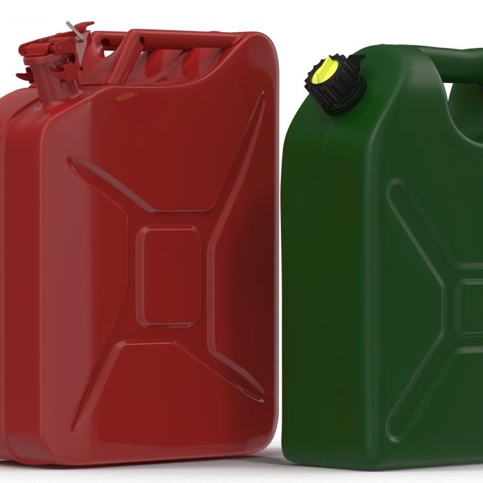 Gas Cans 3D Models Collection 3D model