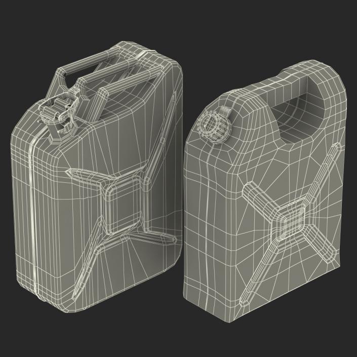 Gas Cans 3D Models Collection 3D model