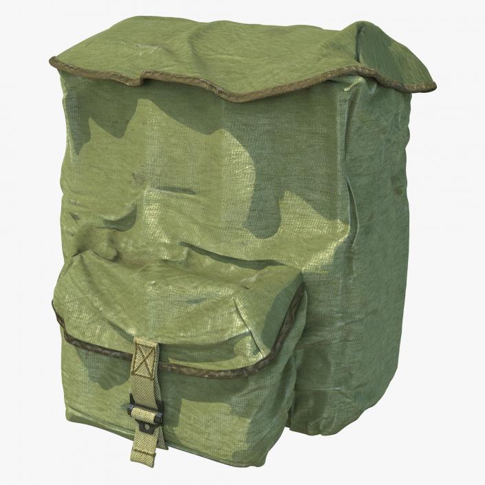 3D Army Backpack model