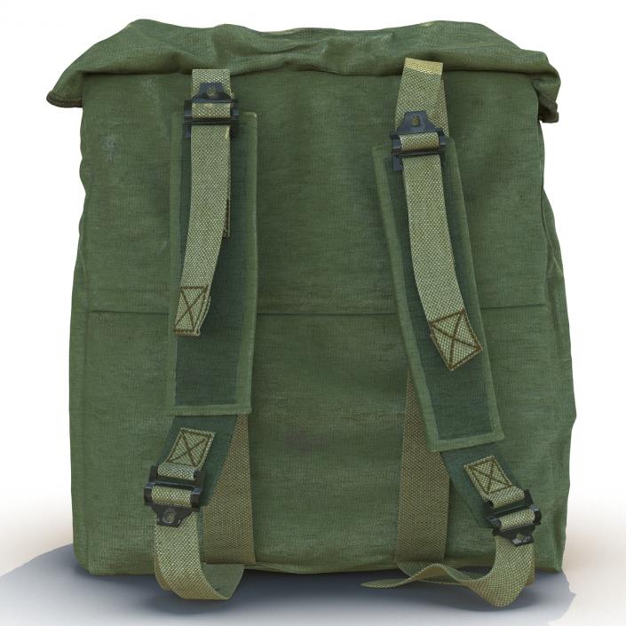 3D Army Backpack model