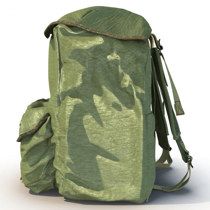 3D Army Backpack model