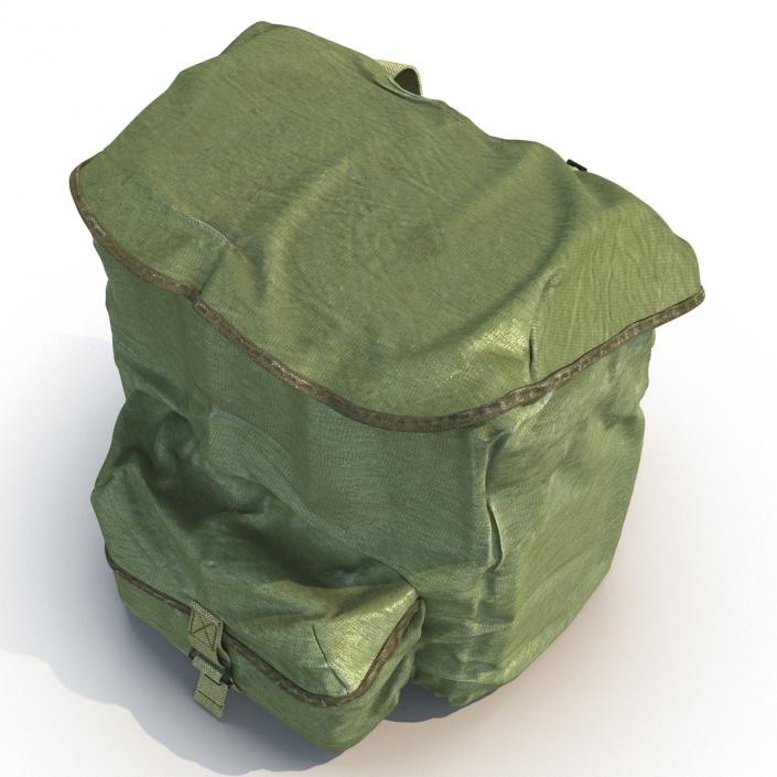 3D Army Backpack model