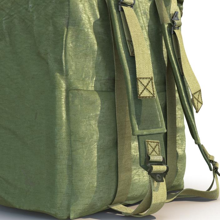 3D Army Backpack model