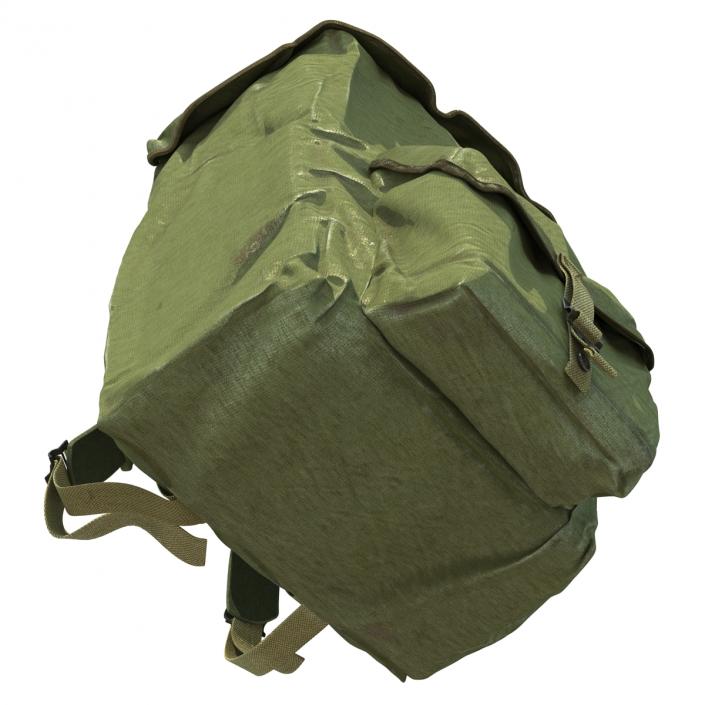 3D Army Backpack model