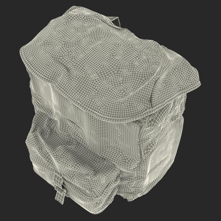 3D Army Backpack model