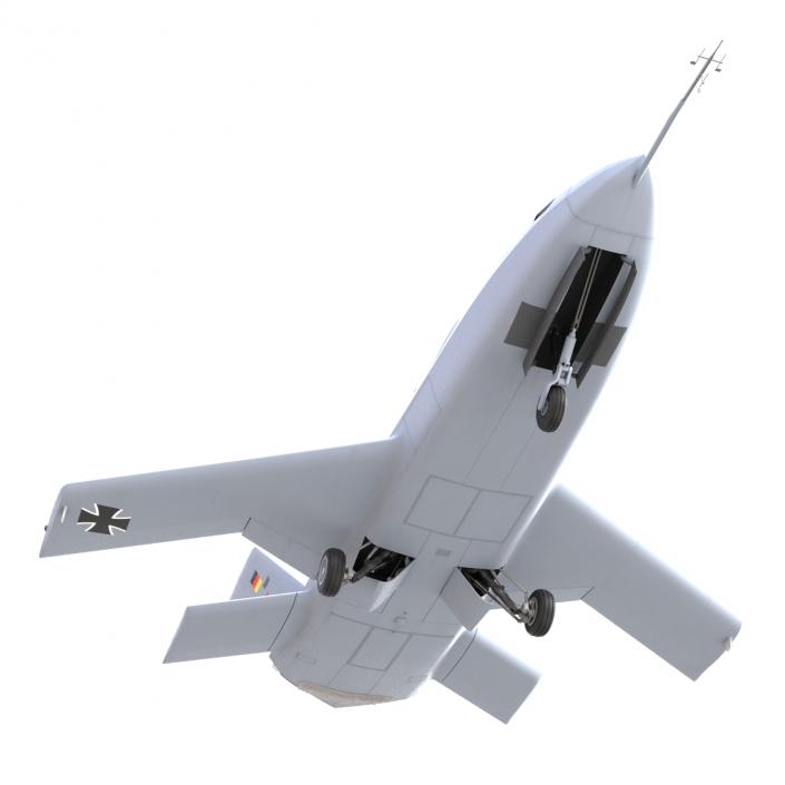 3D model EADS Barracuda UAV Rigged