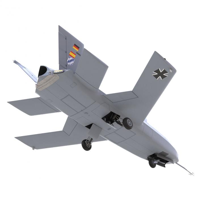 3D model EADS Barracuda UAV Rigged