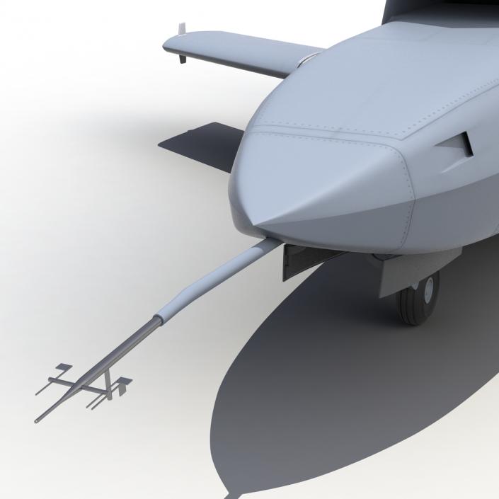 3D model EADS Barracuda UAV Rigged