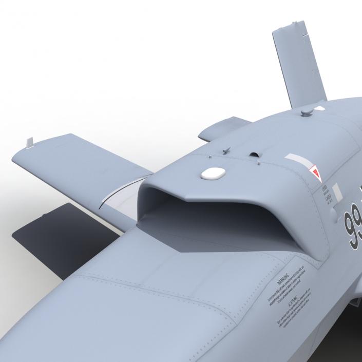 3D model EADS Barracuda UAV Rigged