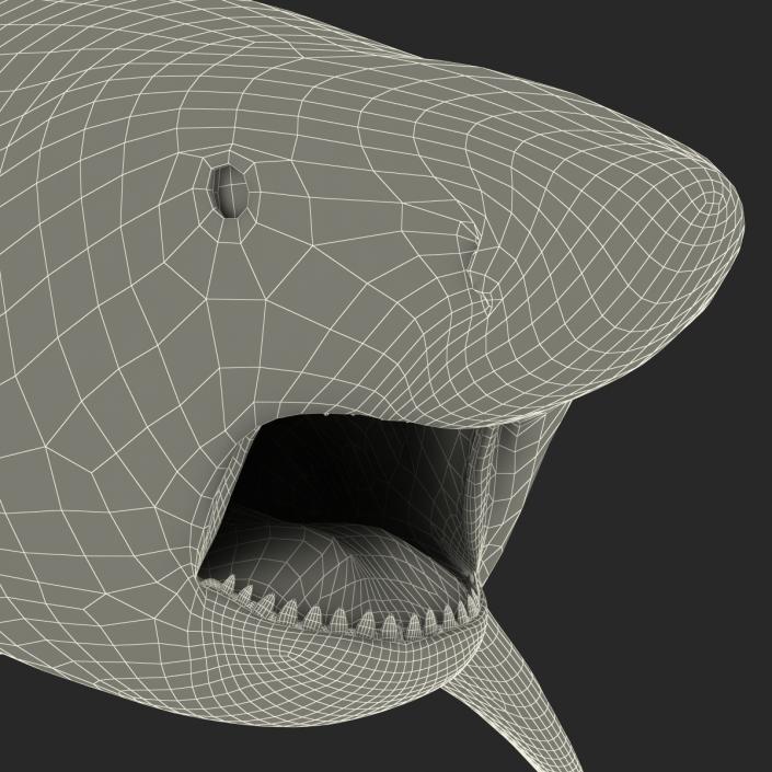 Pigeye Shark Pose 2 3D model