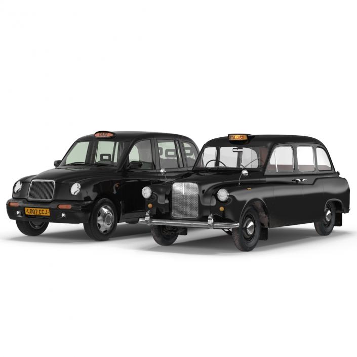 London Cabs Collection 3D