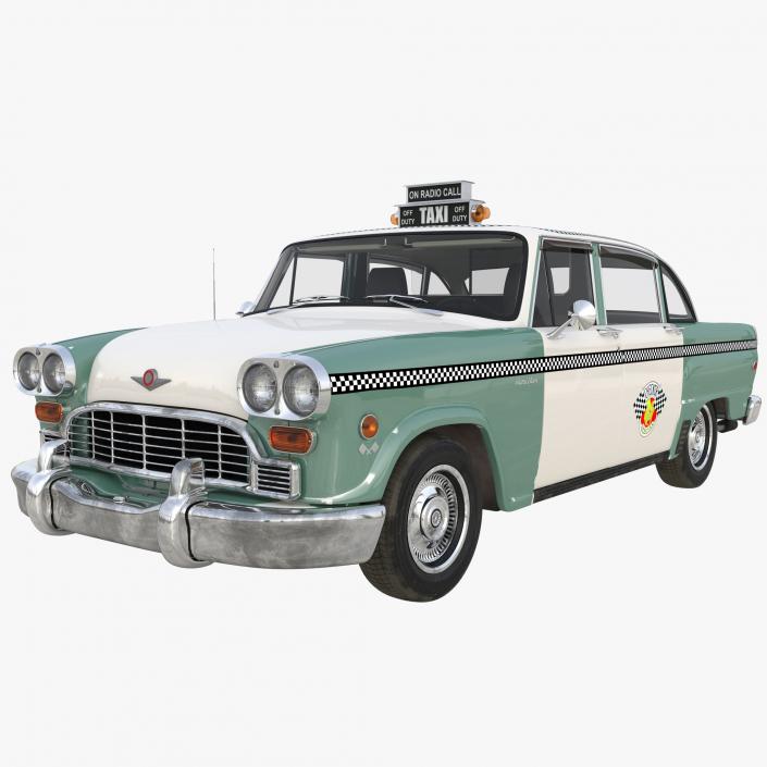 3D model Checker Taxicab 1982