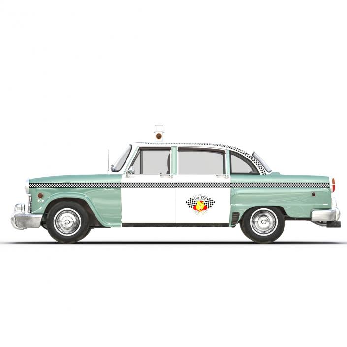 3D model Checker Taxicab 1982