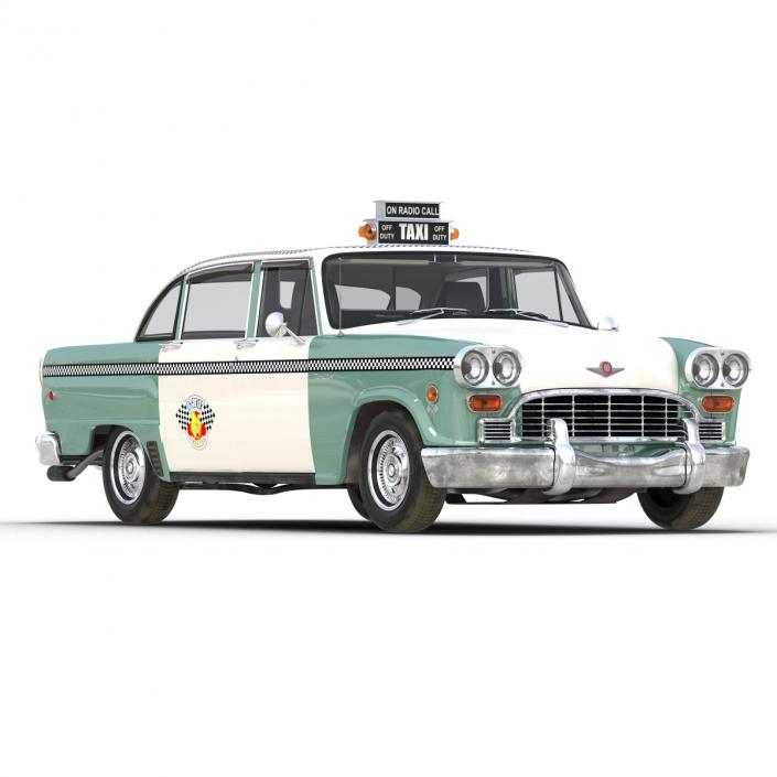 3D model Checker Taxicab 1982