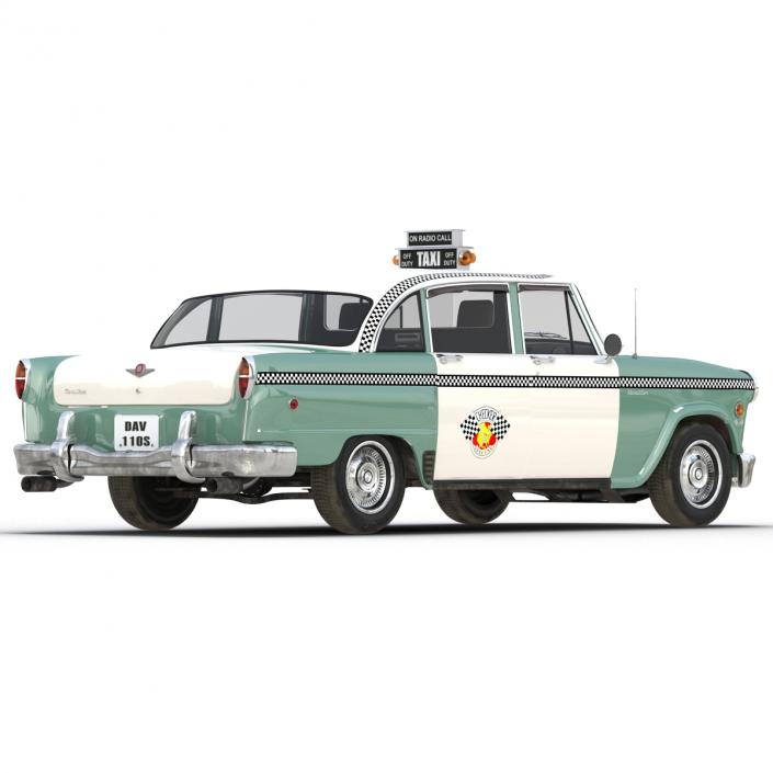 3D model Checker Taxicab 1982