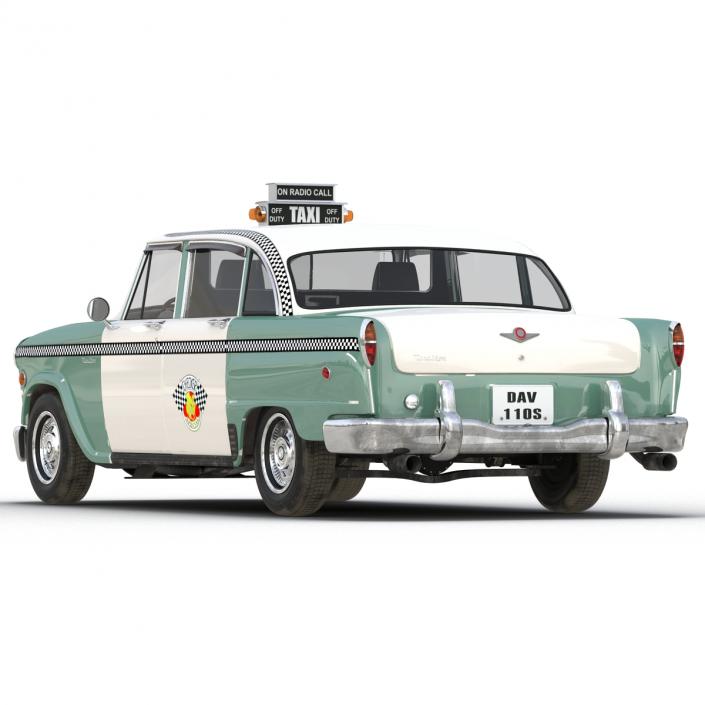 3D model Checker Taxicab 1982