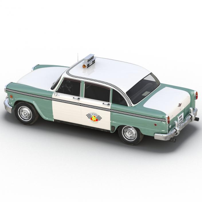 3D model Checker Taxicab 1982