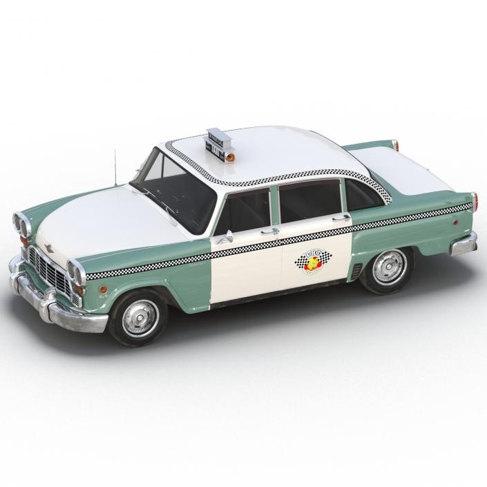 3D model Checker Taxicab 1982