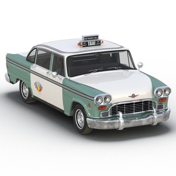 3D model Checker Taxicab 1982