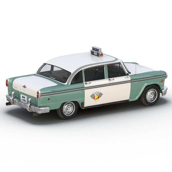 3D model Checker Taxicab 1982