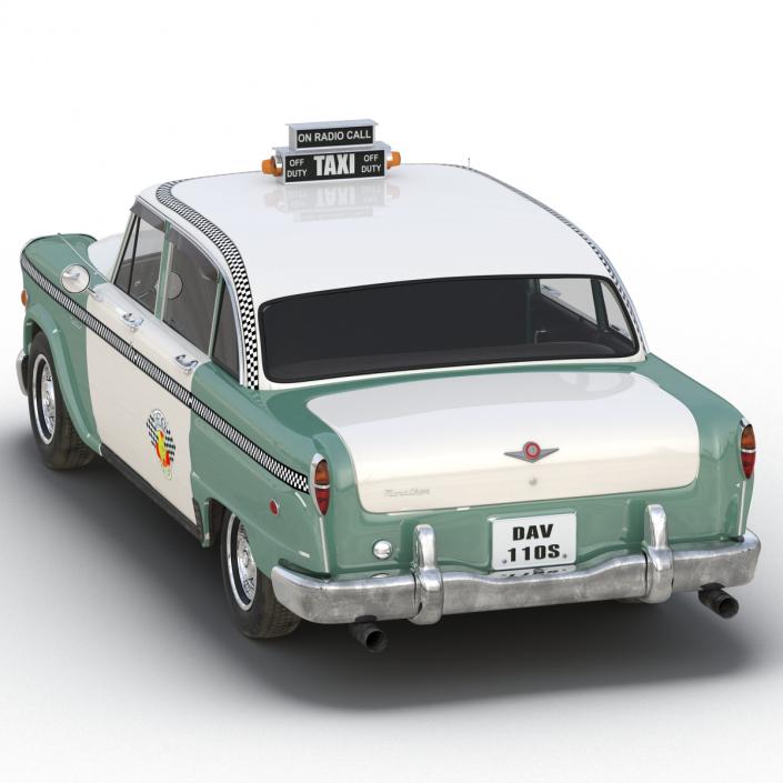 3D model Checker Taxicab 1982