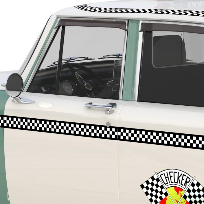 3D model Checker Taxicab 1982