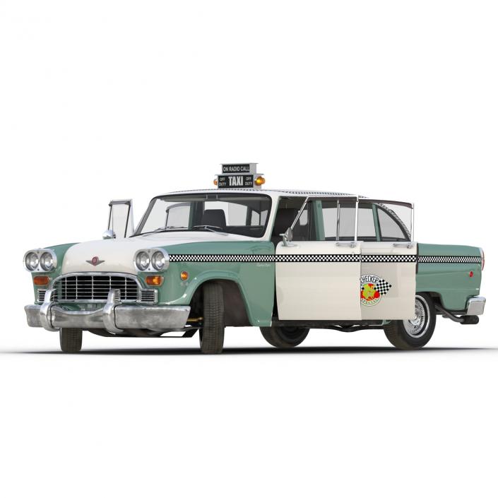 3D model Checker Taxicab 1982